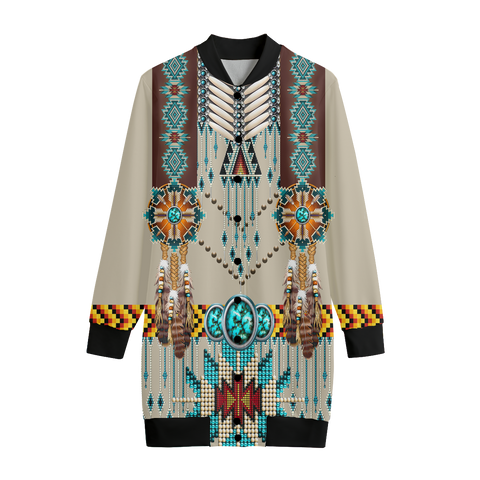 GB-NAT00069 Tribe Design Native American Long Jerseys