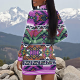 GB-NAT00071-02 Native American Jacket Dress