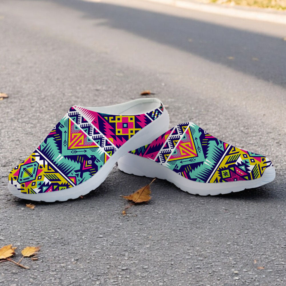GB-NAT00071 Native American Mesh Slippers