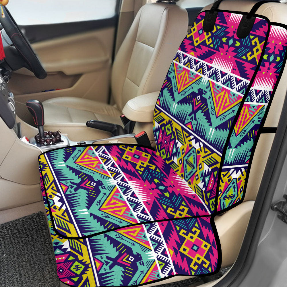 GB-NAT00071 Native American Waterproof Car Front Seat Cover for Pet