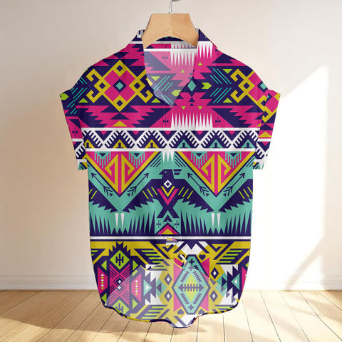 GB-NAT00071 Native American Women T-shirt Plus Size