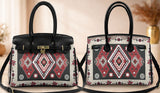 GB-NAT00073 Pattern Native American Women Handbag