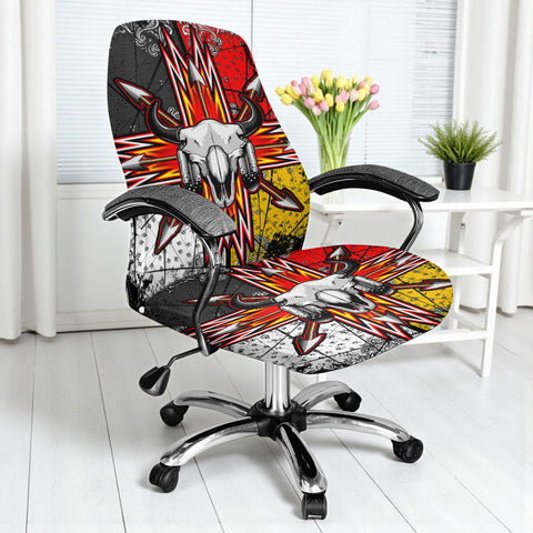 GB-NAT00074 Native American All-in-one Office Chair Cover