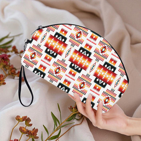GB-NAT00075 Native American Curved Cosmetic Bags