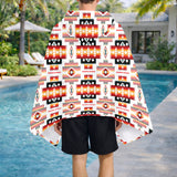GB-NAT00075 Native American Hooded Towel Poncho