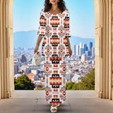 GB-NAT00075 Native American Ladies Two Piece Suit