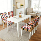 GB-NAT00075 Native American Quilted Dining Chair Slip Cover