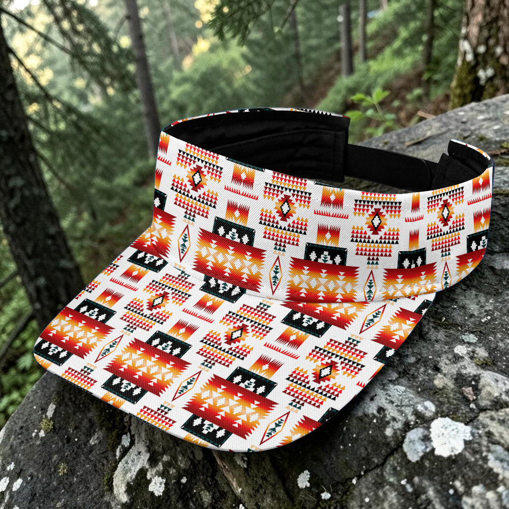 GB-NAT00075 Native American Unisex Sun Visor Cap