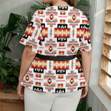 GB-NAT00075 Native American Women Wrap Blouse