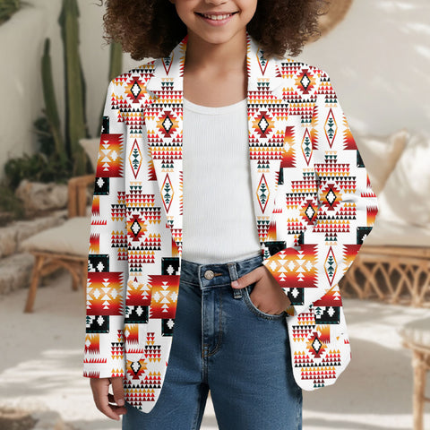 GB-NAT00075 Pattern Native American Girls Suits
