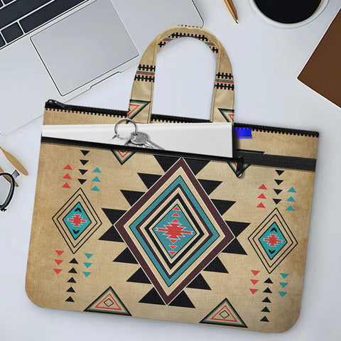 GB-NAT00076 Thunderbird Native American Canvas Document Bag