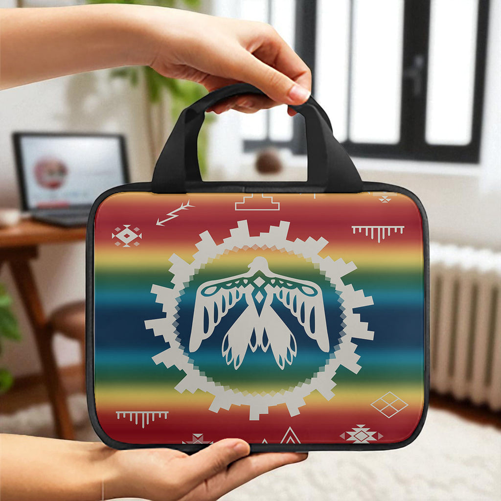 GB-NAT00077 Native American Canvas Storage Bag Single Printing