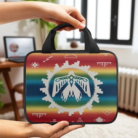 GB-NAT00077 Native American Canvas Storage Bag Single Printing