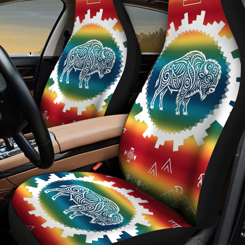 GB-NAT00077v3 Bison Native Car Seat Cover