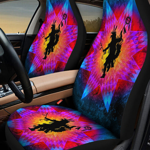 GB-NAT00097v2 Powwow Dancer Native Car Seat Cover