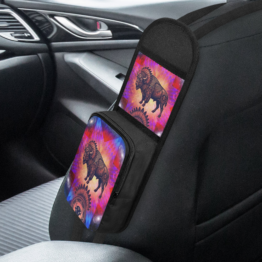 GB-NAT00097v5 Bison Native American Car Seat Storage Bag