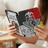 GB-NAT0009 Chief Native American Y-fold Tablet Cases