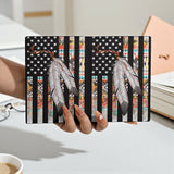 GB-NAT00108 Native American Leather Passport Wallet