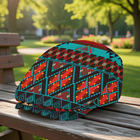 GB-NAT00112 Native American Jeff Cap