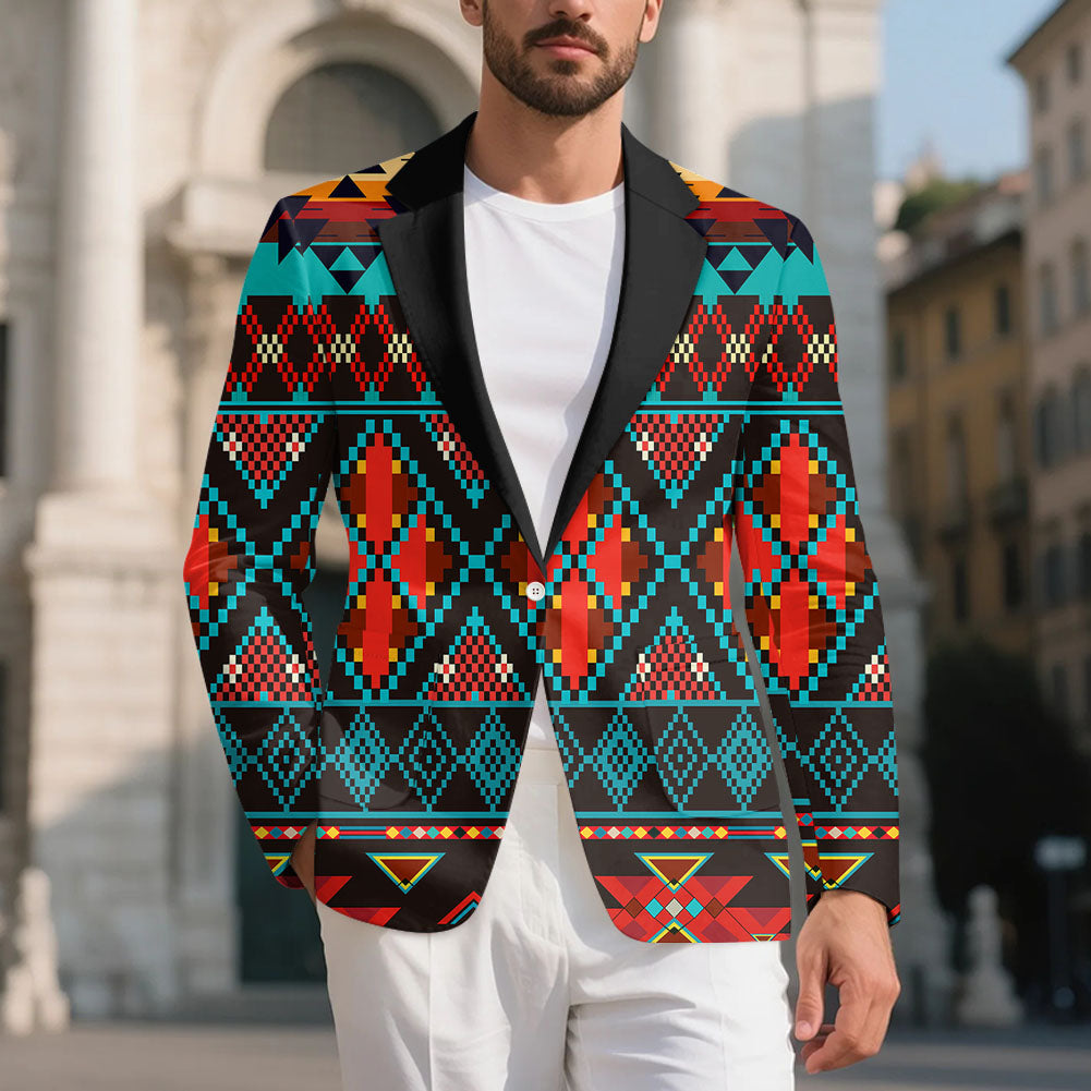 GB-NAT00112 Native American Men Suits
