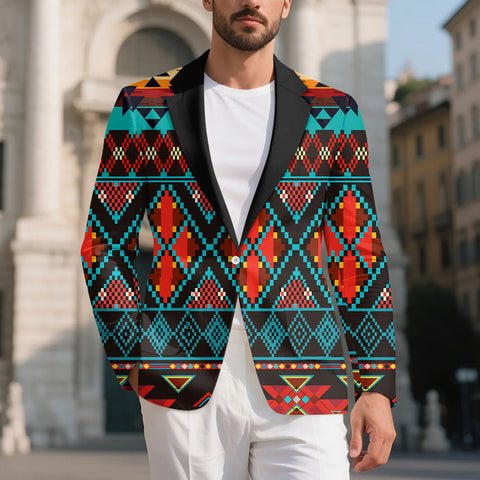 GB-NAT00112 Native American Men Suits