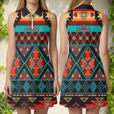 GB-NAT00112 Native American Women Sports Dress Set