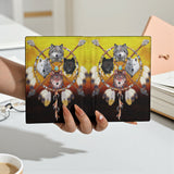 GB-NAT00120 Native American Leather Passport Wallet