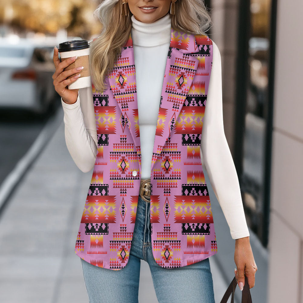 GB-NAT00124 Native American Loose Women Suit Vest