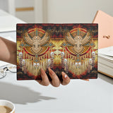 GB-NAT00128 Native American Leather Passport Wallet
