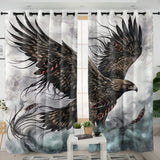 GB-NAT00143v4 Eagle Native American Living Room Curtain