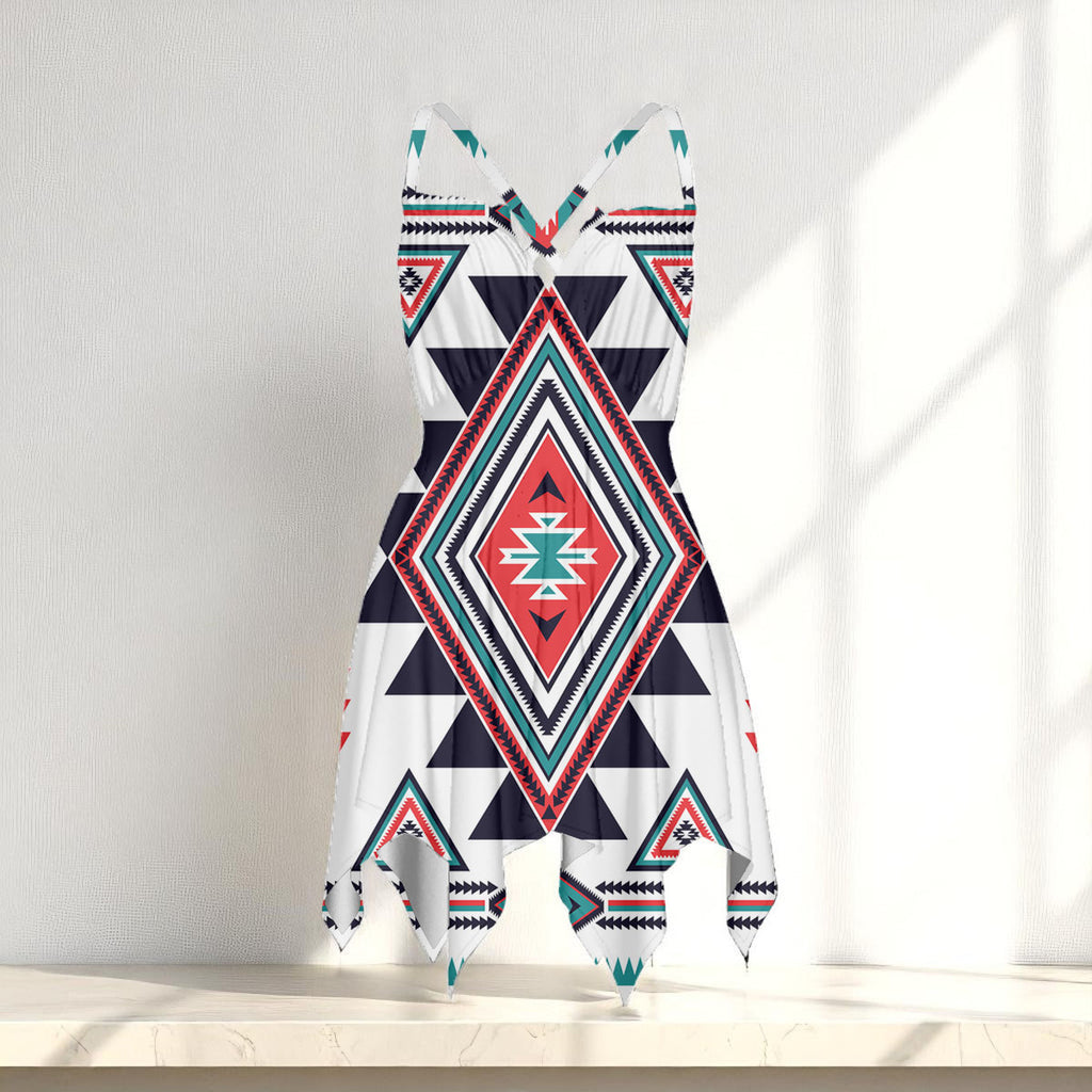 GB-NAT00146 Native American Women Slip Dress