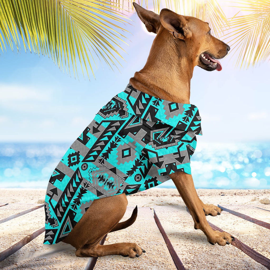 GB-NAT00152 Native American Pet Hawaiian Shirt