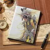 GB-NAT00169 Native American Leather Passport Wallet
