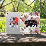 GB-NAT00195 Mama Bear Native American Y-fold Tablet Cases