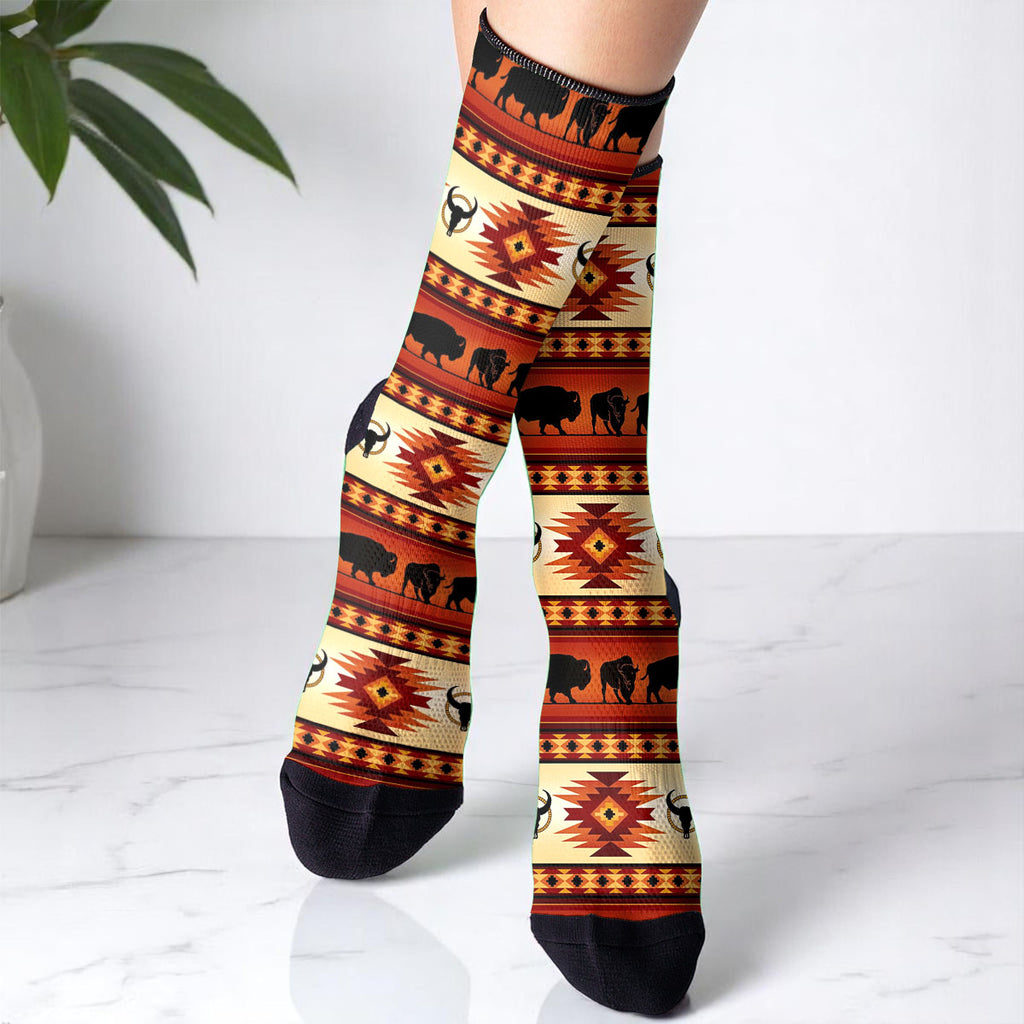 GB-NAT00241 Native American Fit Socks