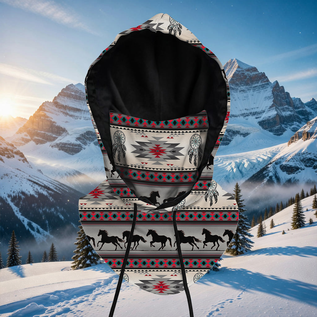 GB-NAT00245-01 Native American Hooded Gaiter