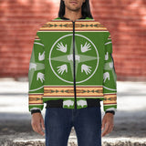 GB-NAT00264 Native American Bomber Jacket With Sleeve Pocket