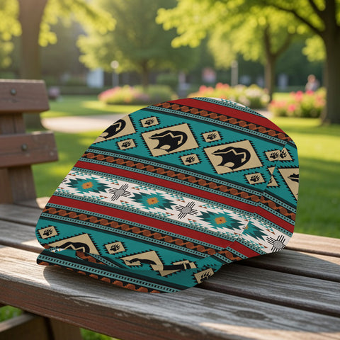 GB-NAT00274-02 Bear Native American Jeff Cap