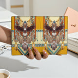 GB-NAT00288-02 Native American Leather Passport Wallet