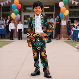 GB-NAT00321 Pattern Native American Boy's Suit