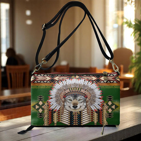 GB-NAT00374 Native American Envelope Handbag