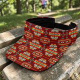 GB-NAT00402-02 Native American Unisex Sun Visor Cap
