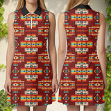 GB-NAT00402-02 Native American Women Sports Dress Set
