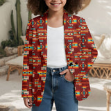 GB-NAT00402-02 Pattern Native American Girls Suits