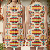 GB-NAT00402-03 Native American Women Sports Dress Set