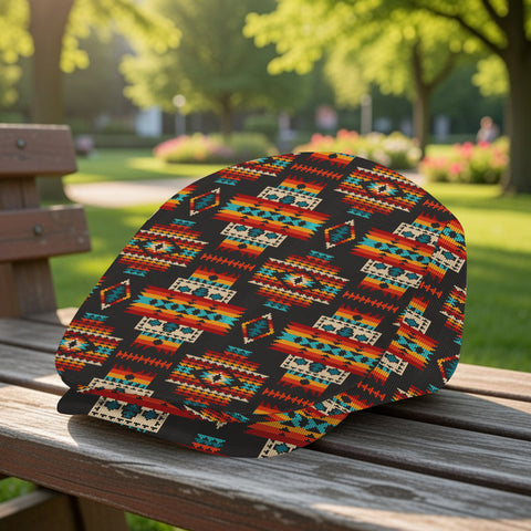 GB-NAT00402 Native American Jeff Cap