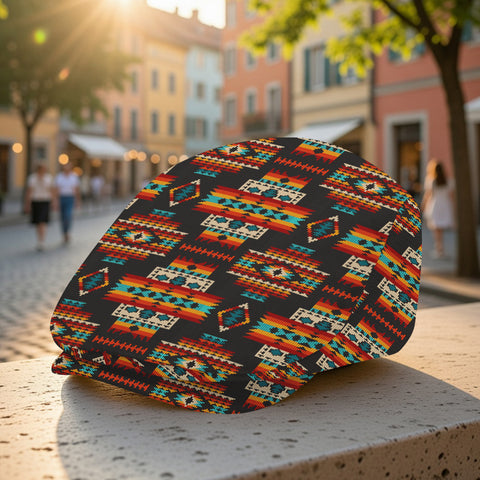 GB-NAT00402 Native American Jeff Cap