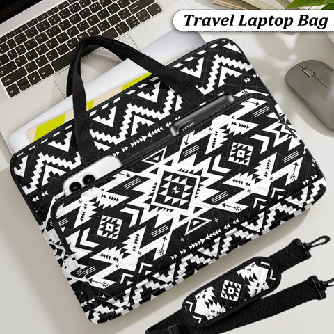 GB-NAT00441 Native American Quilted Computer Bag