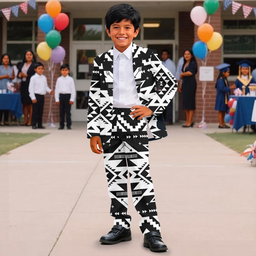 GB-NAT00441 Pattern Native American Boy's Suit
