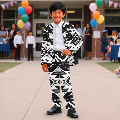 GB-NAT00441 Pattern Native American Boy's Suit
